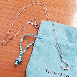 Tiffany & Co. Elsa Peretti Tear Drop Necklace